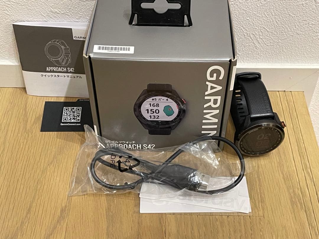 Garmin Approach S42 GPSウォッチ【期間限定値下げ！】