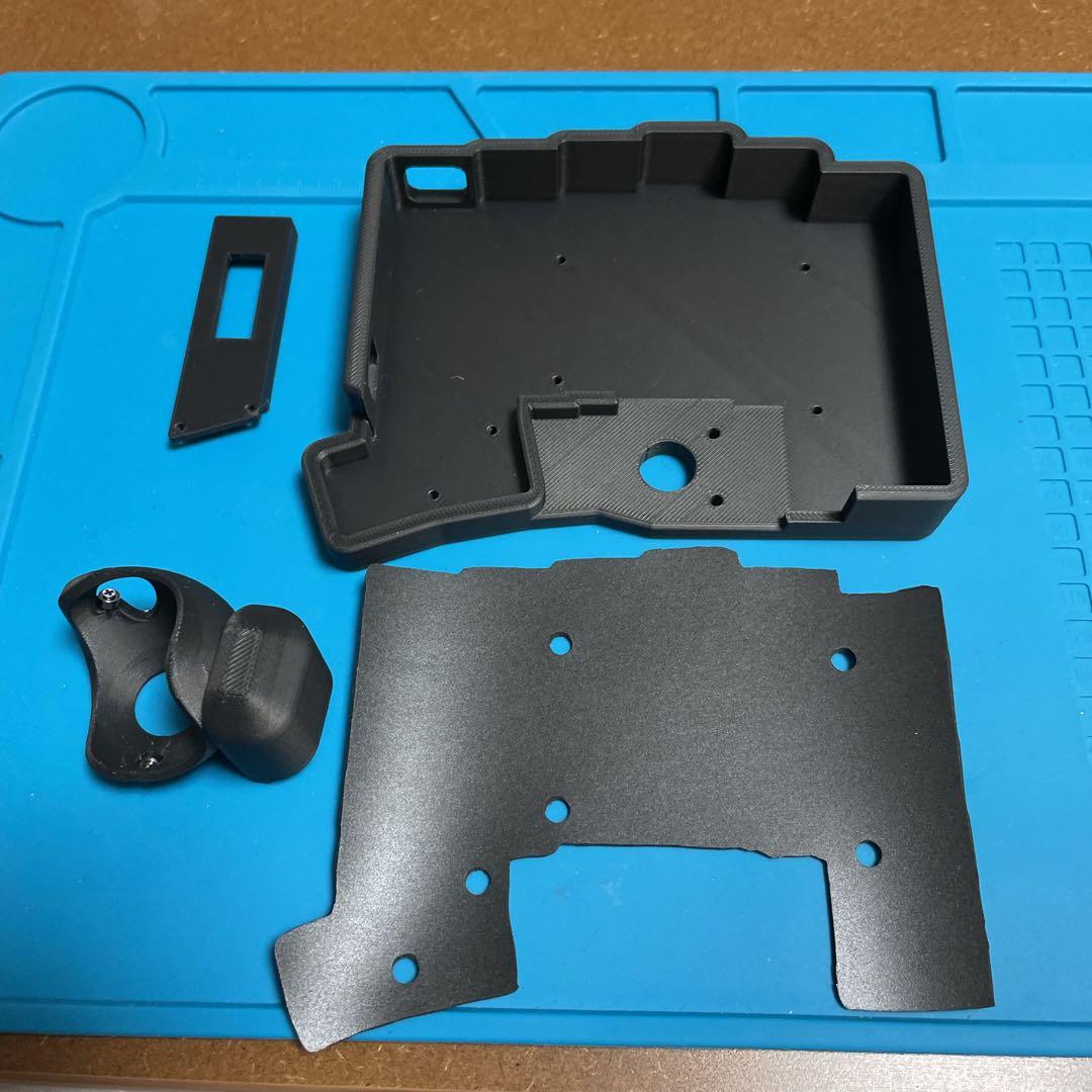 【完成品】Keyball39(LEDも実装)おまけ、ケース付き全部セット