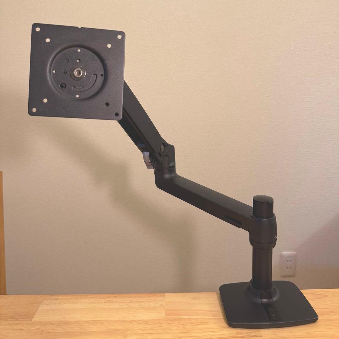 エルゴトロン LX デスク モニターアーム マットブラック