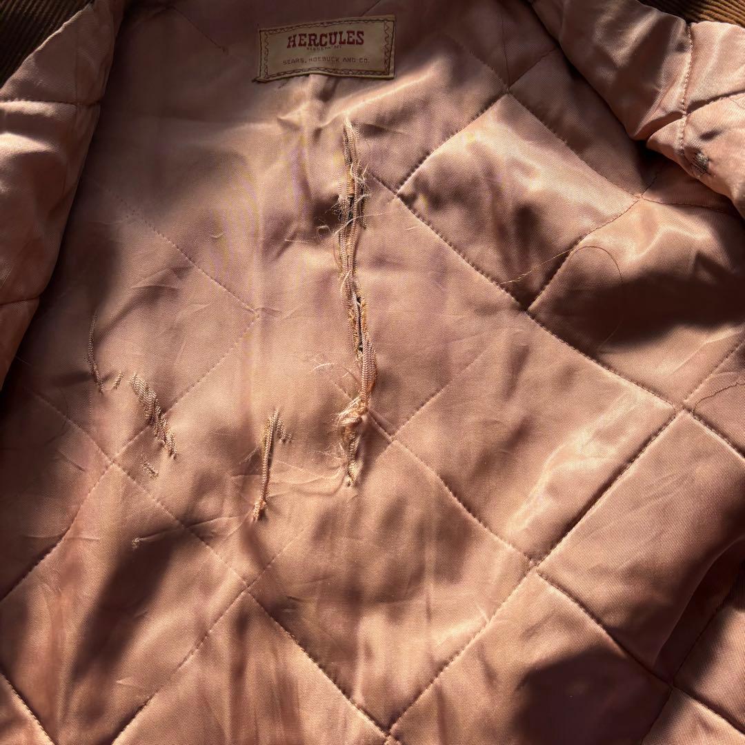 【40s】 HERCULES コーデュロイ ジャケット タケノコ