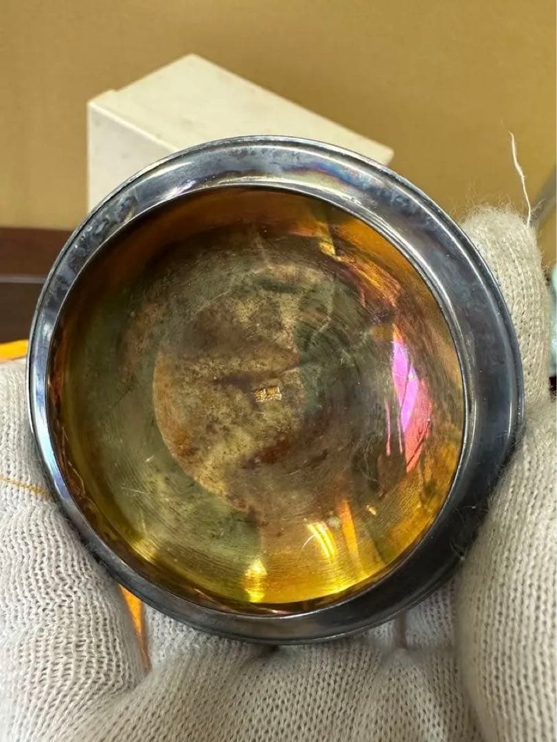 容器とスプーンセット 純銀　60g