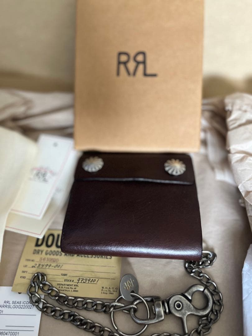 RRL コンチョレザー ウォレット