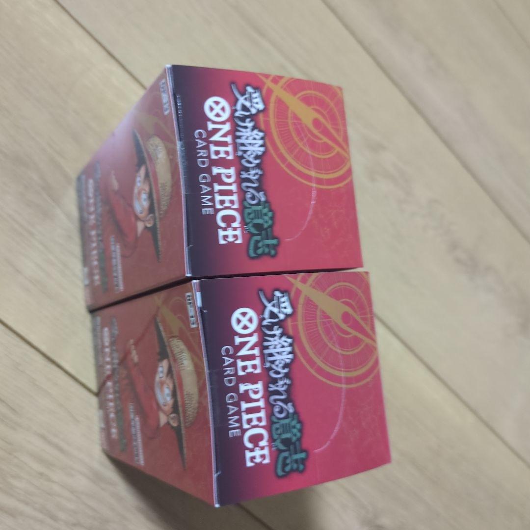 OP-13受け継がれる意志2BOXセット テープあり未開封