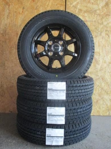 送料込☆ブリヂストン・スタッドレス☆145/80R12　80/78☆ハイゼット