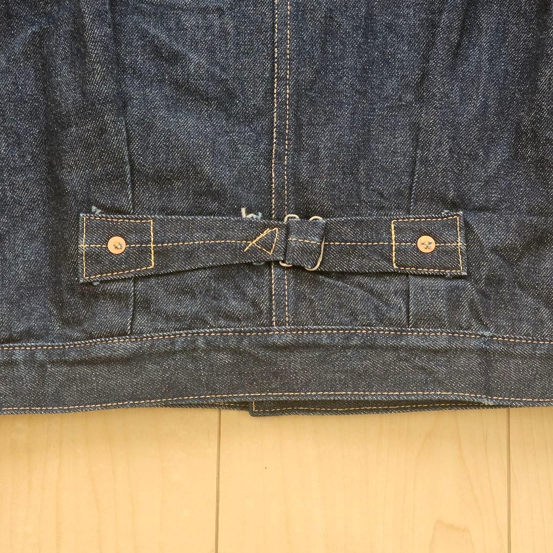大戦 Gジャン コーンデニム デッドストック生地 L T-BACK仕様
