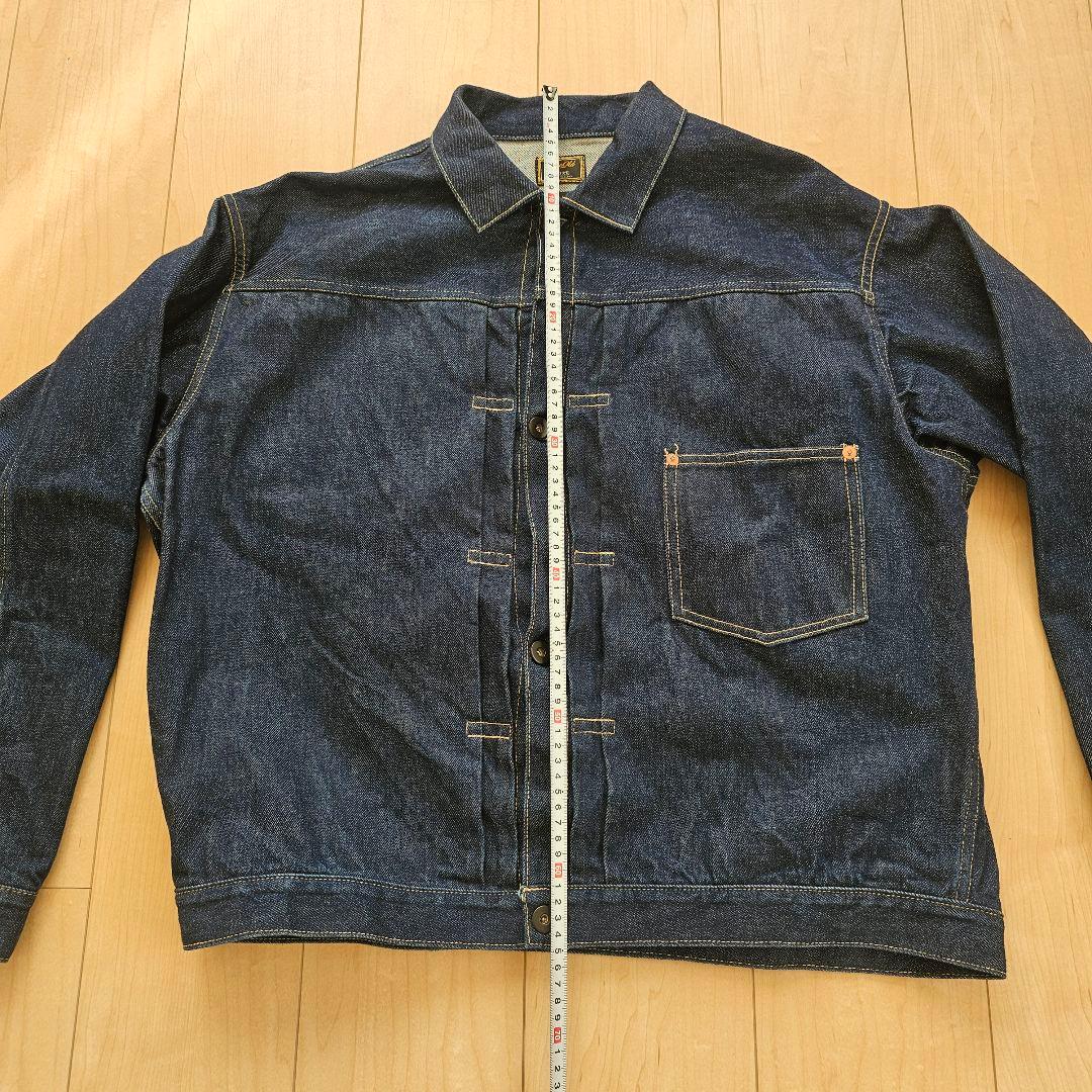 大戦 Gジャン コーンデニム デッドストック生地 L T-BACK仕様