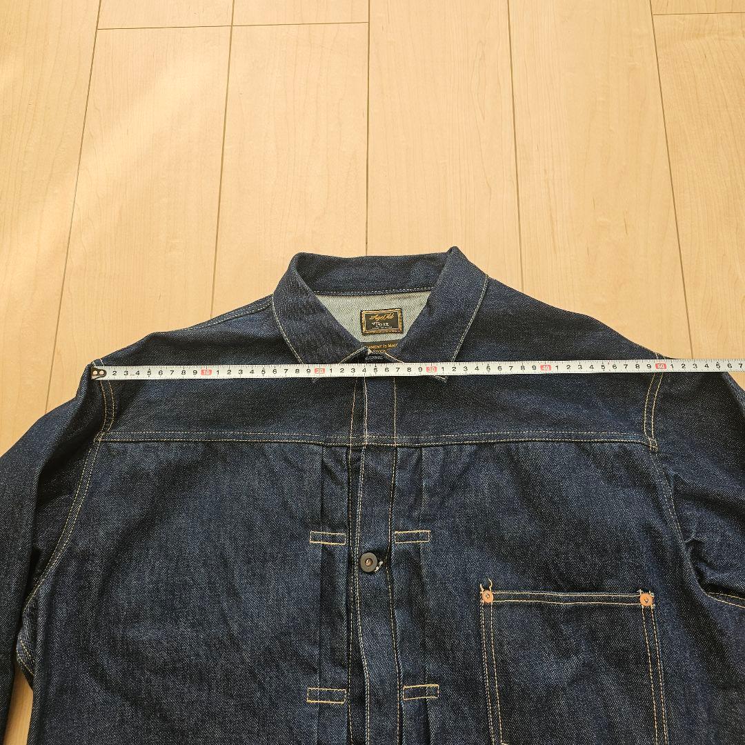 大戦 Gジャン コーンデニム デッドストック生地 L T-BACK仕様