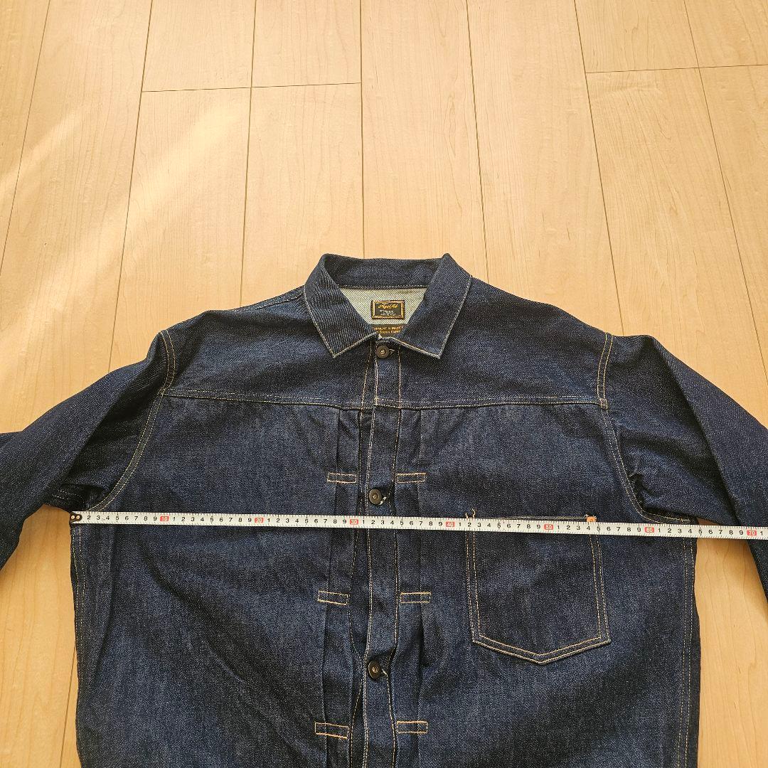 大戦 Gジャン コーンデニム デッドストック生地 L T-BACK仕様