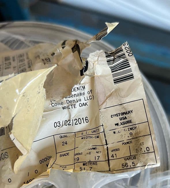 大戦 Gジャン コーンデニム デッドストック生地 L T-BACK仕様