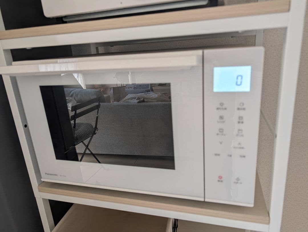 【展示品①美品】Panasonic製オーブンレンジ NE-FS3A-W動作確認済