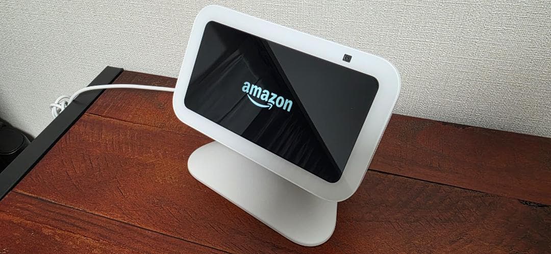 Echo Show 5 第3世代 グレーシャーホワイト 純正スタンド付