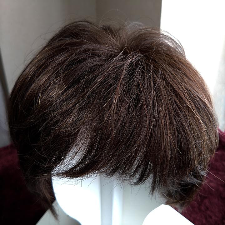 医療用ウィッグ ブラウン スヴェンソン SVENSON セミオーダー 専用箱付き