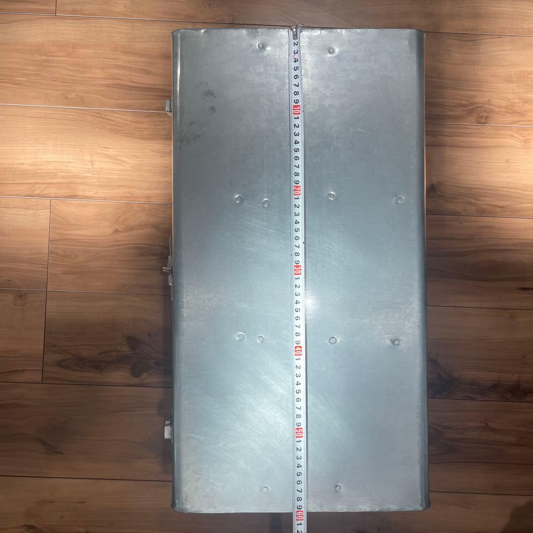 アルミ製収納ボックス　ヴィンテージ風　おしゃれ