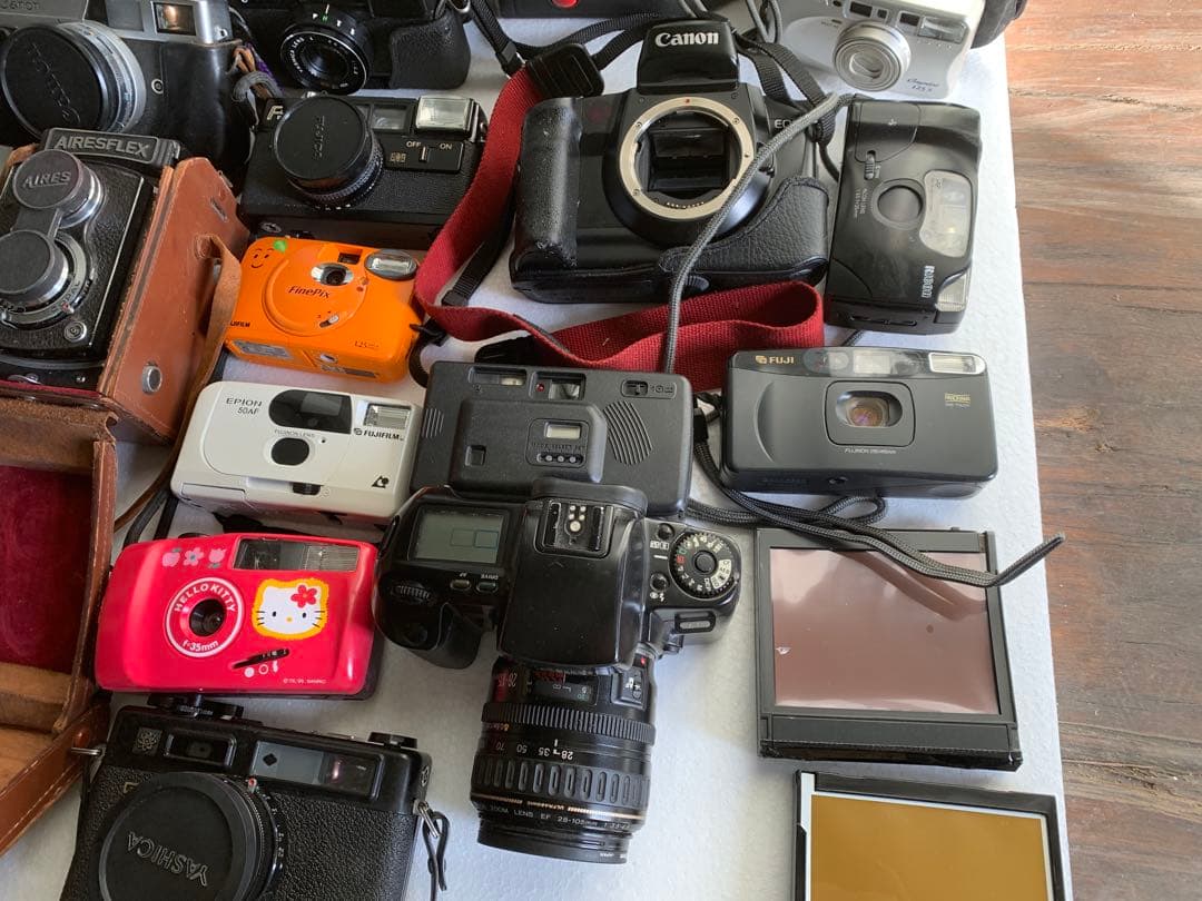 フィルムカメラまとめ 動作未確認 ジャンク 大量 一眼レフ コンパクト レンズ