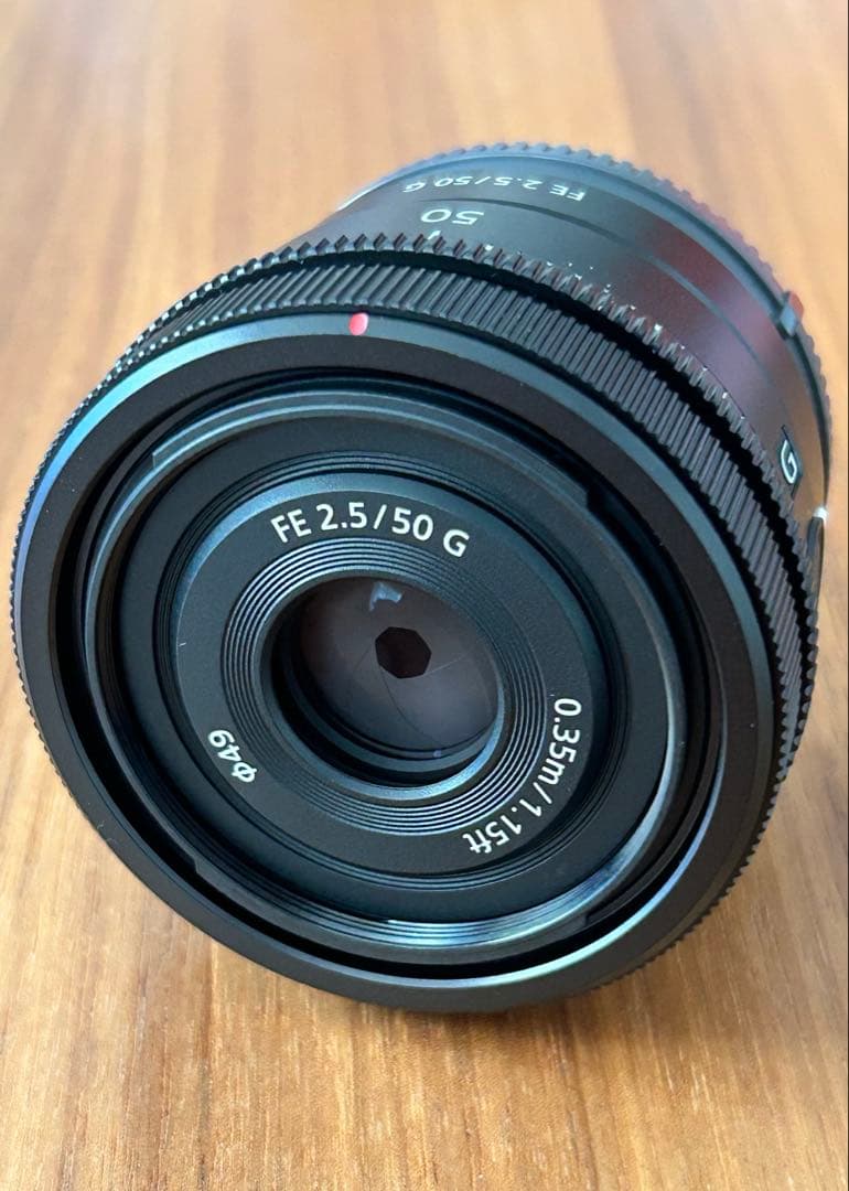 SONY FE 50mm F2.5 G SEL50F25G 単焦点レンズ