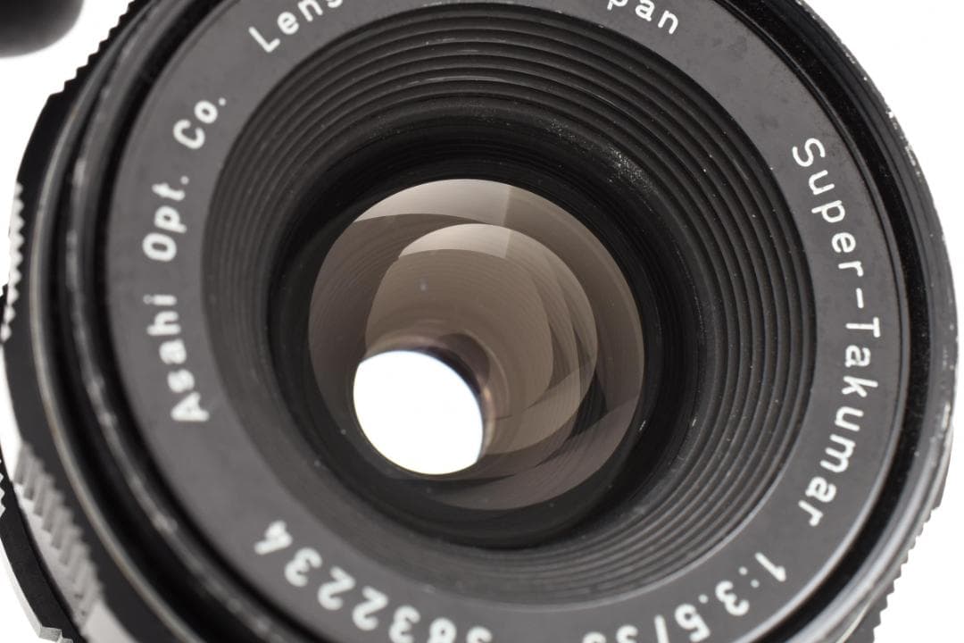 Pentax Super Takumar 35mm F3.5 フード付 C033