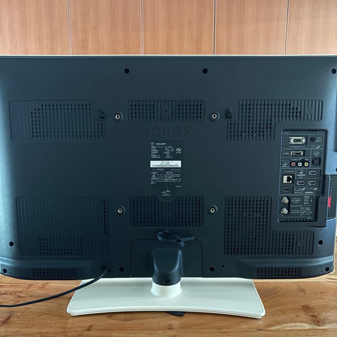 【動作OK】SHARP AQUOS 液晶テレビ 32V型 リモコン付