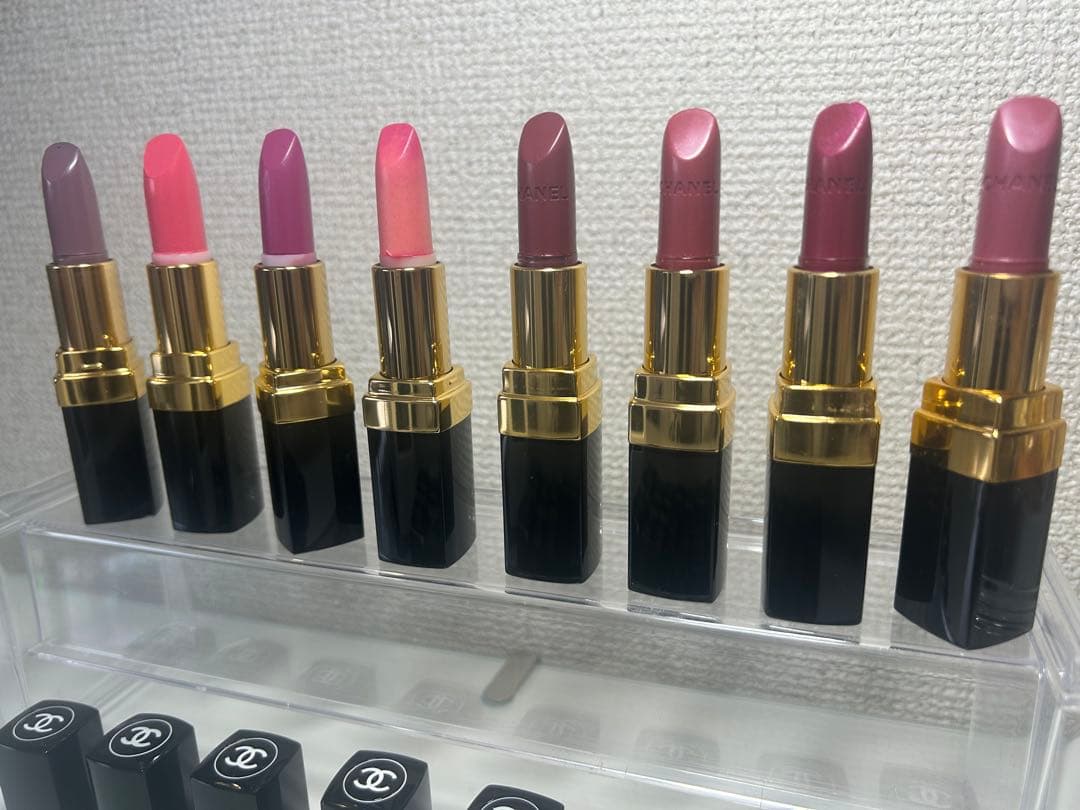 シャネル CHANEL ルージュ リップ 未使用あり デパコス コスメ まとめ