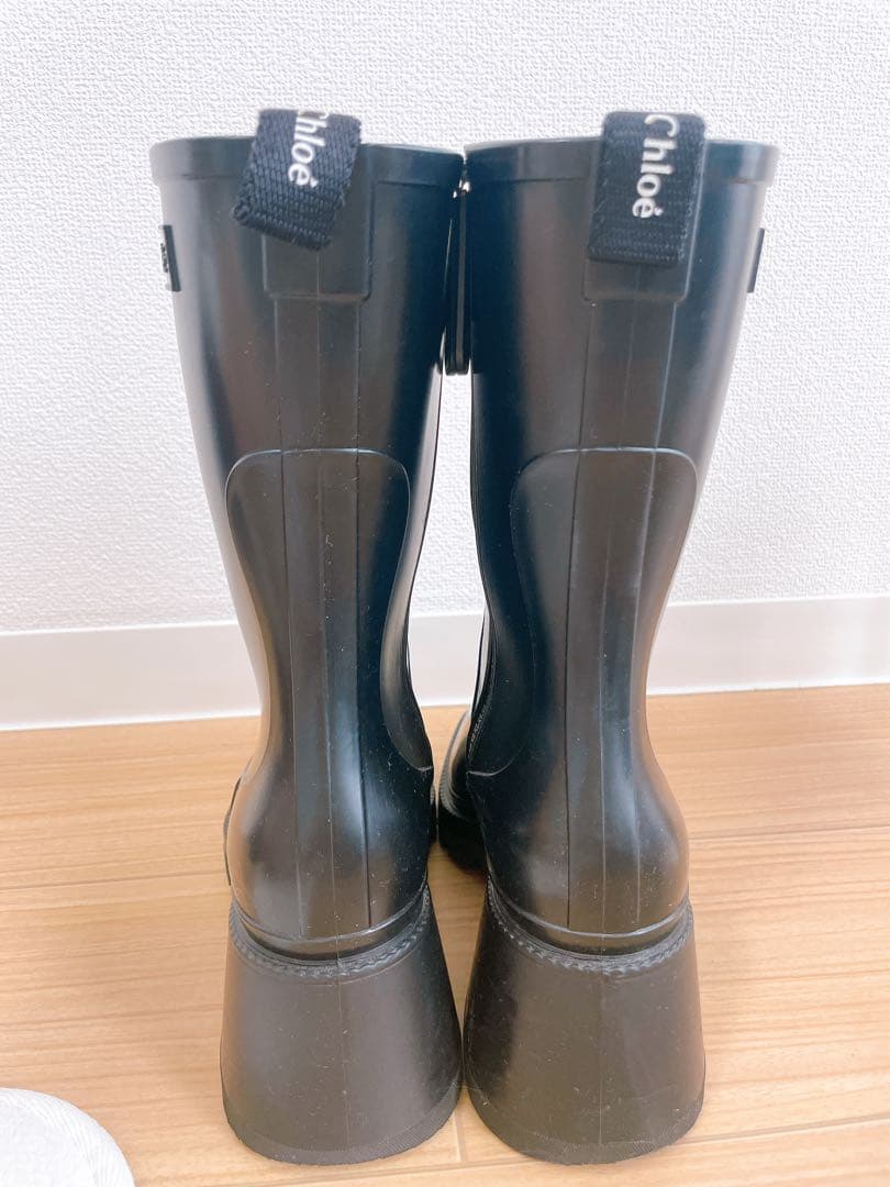 Chloé ブラック 長靴・レインブーツ