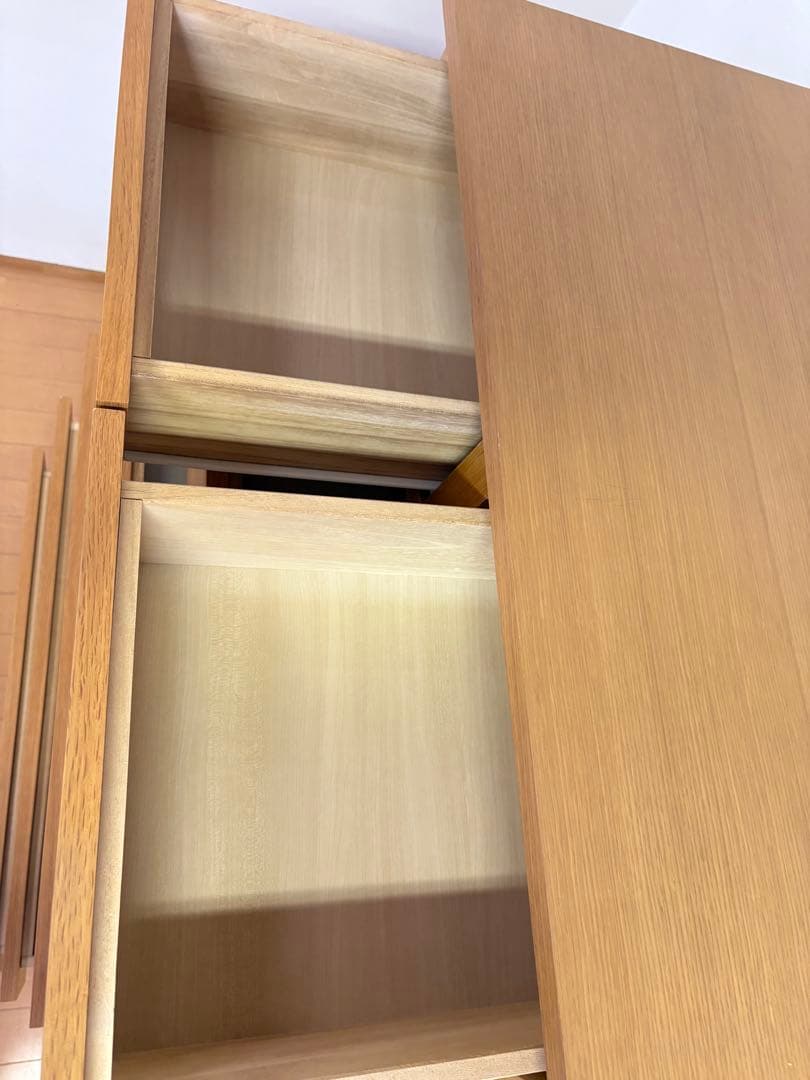 無印良品/良品計画　　チェスト　6段　オーク