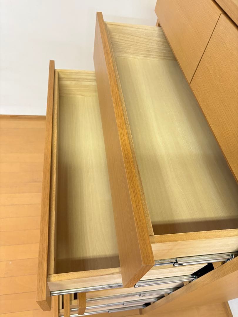 無印良品/良品計画　　チェスト　6段　オーク