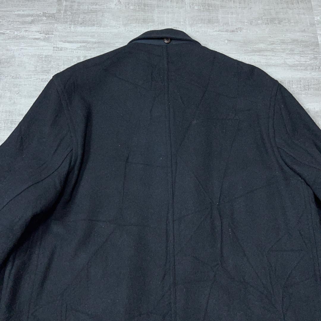 Y's for men ワイズ ウール ロングコート ブラック ヨウジヤマモト