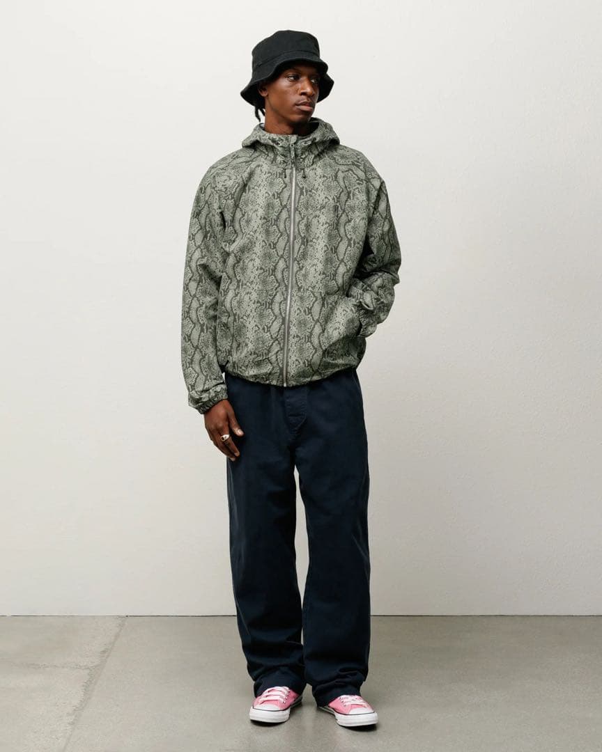 い*な様 STUSSY BEACH PANT COTTON TWILL NAVY