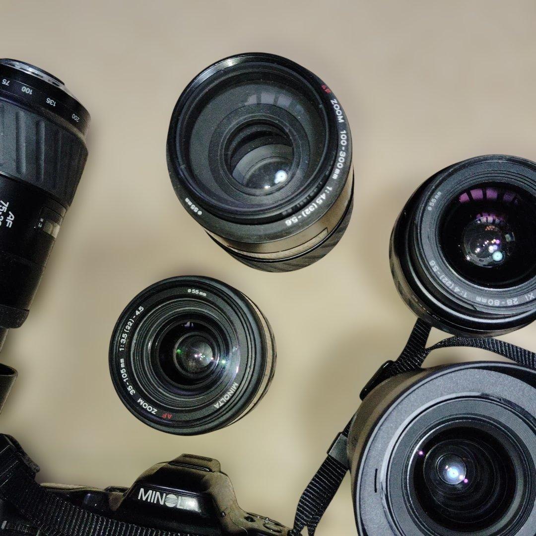 茶1000 ジャンク MINOLTA α303si 101si