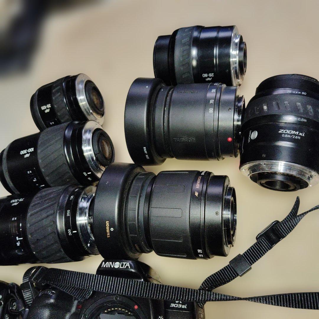 茶1000 ジャンク MINOLTA α303si 101si