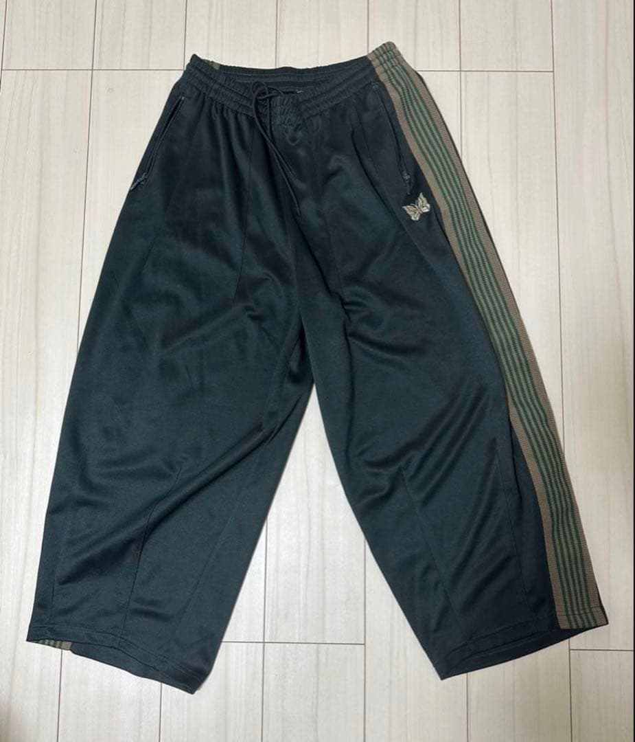 N*i様 NEEDLES ヒザデルトラックパンツ ダークグリーン　SIZE M