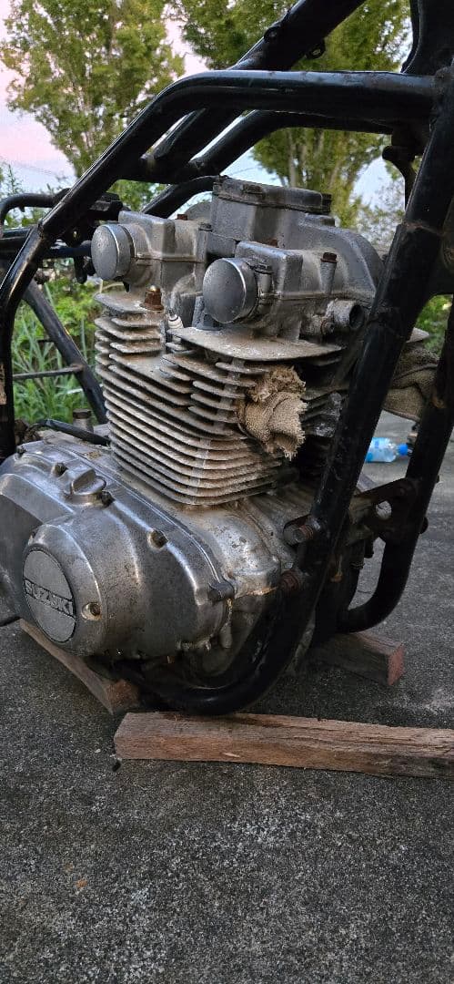 SUZUKI　GSX450E　エンジン　GSX400E　GSX250E