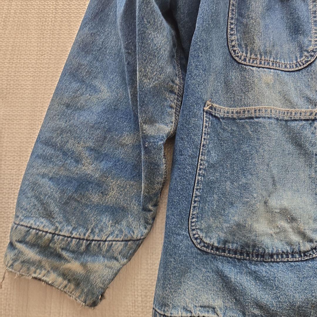 ◎80s Carhartt ミシガンチョアコート ジャケット ye着用 デニム