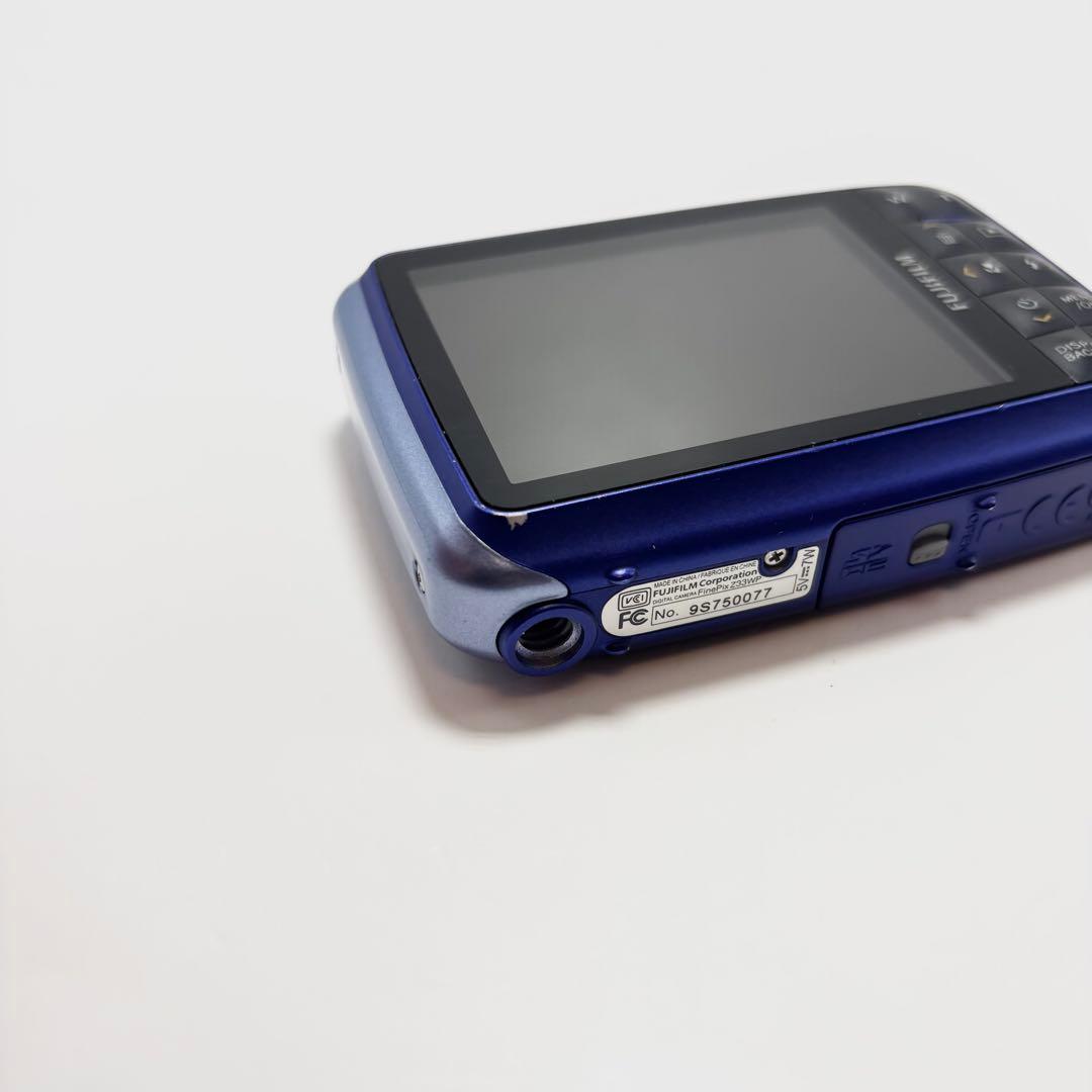 【週末限定値下げ】 FUJIFILM FinePix Z33 WP ブルー