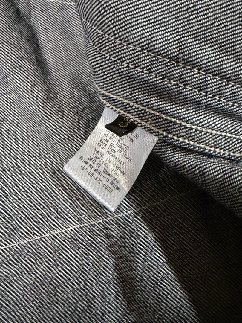 最終値下 KAPITAL 11.5ozデニム×8ozデニムリンゴマンカバーオール