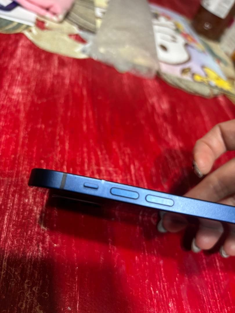 【Mai】simフリーiPhone12 128GB青色 ガラスフィルム4枚