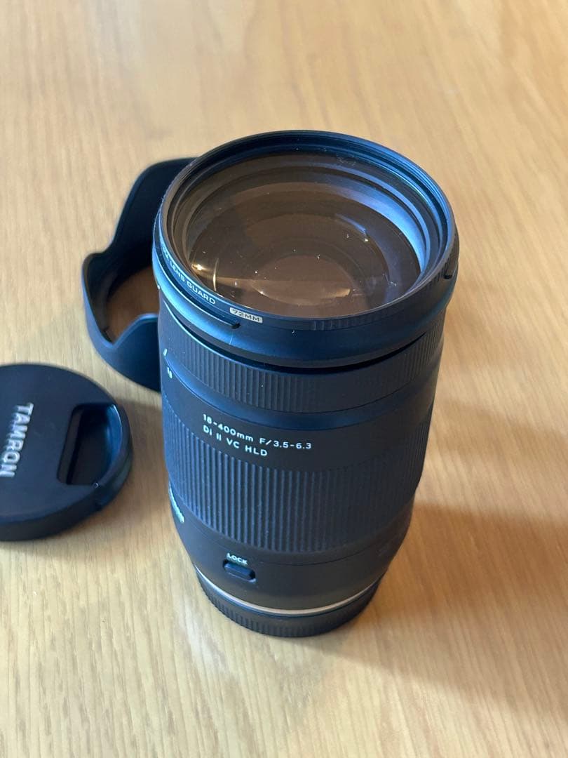 TAMRON18-400mm 箱付き　望遠レンズ 高画質　Canon EF