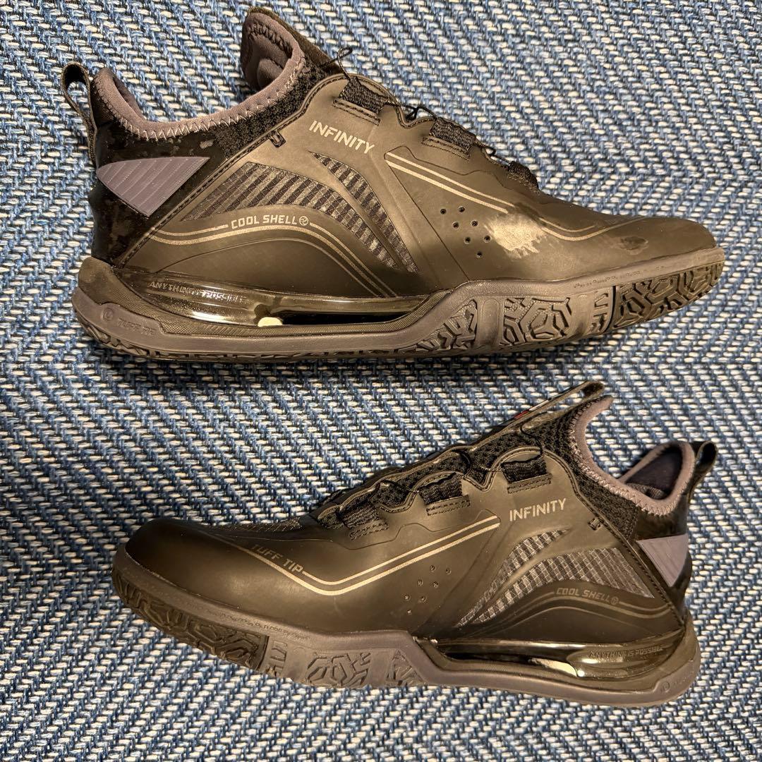 LI-NING 美品 26cm シューズ ブラック 匿名配送