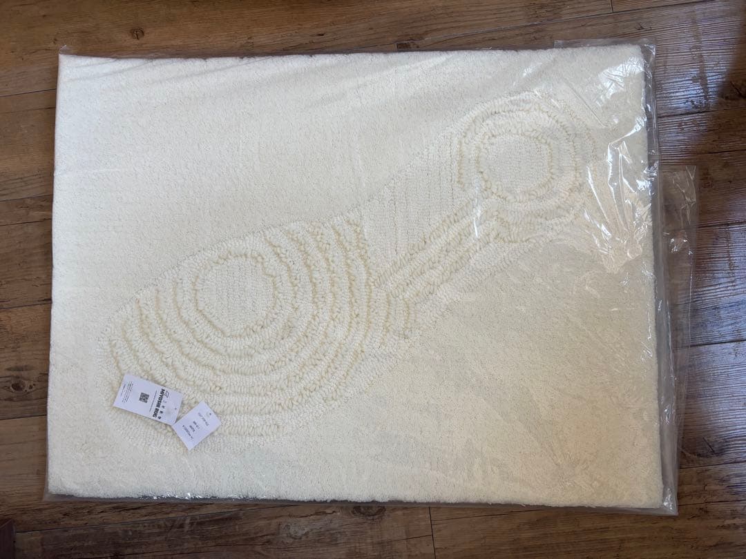 LLL　MIYOSHI RUG “FOOT STEP RUG” ホワイト