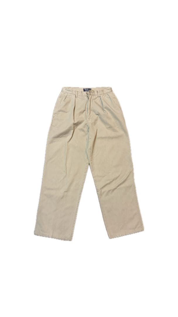 古着　90s　ポロバイラルフローレン　ポロチノ　チノパンツ　USA製