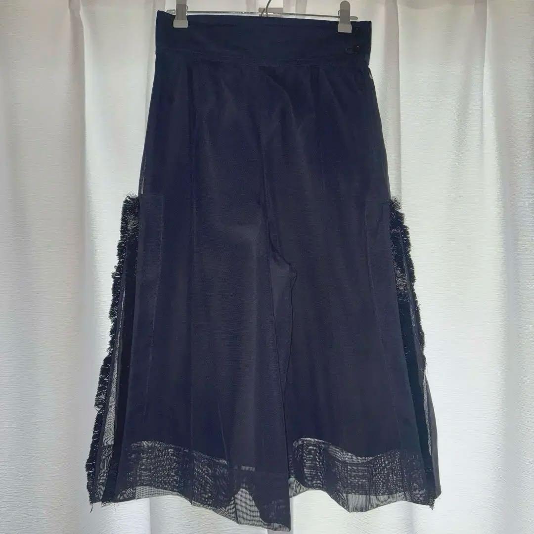 【最終値下げ✳︎美品】TOGApulla フリンジ付きフレアパンツ