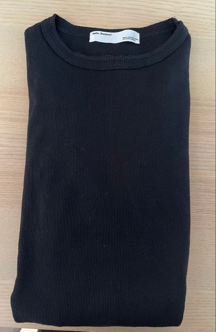 RIB LONGSLEEVE T-SHIRT アパルトモン