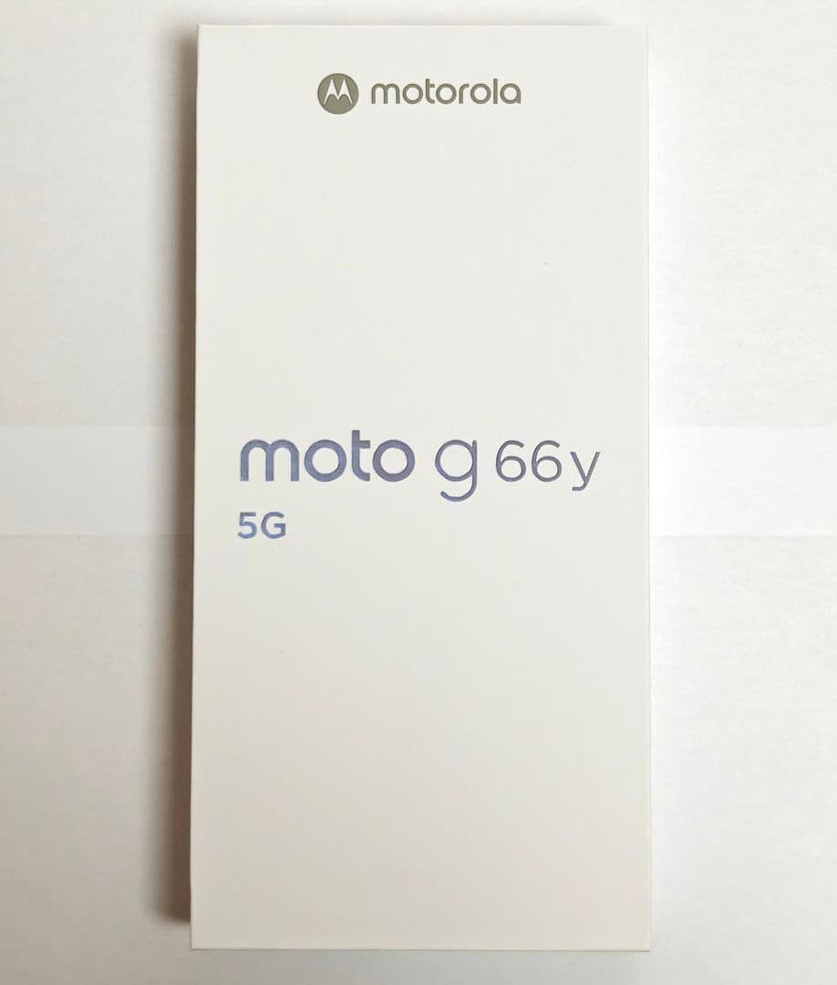 moto g 66y 5G ブラックオイスター ワイモバイル SIMフリー