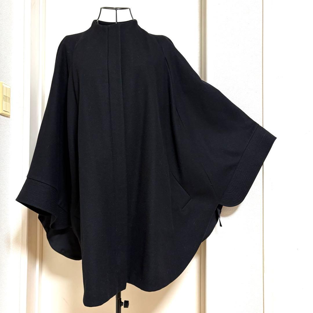 DIANE von FURSTENBERG ウール混 マント　ポンチョ　コート