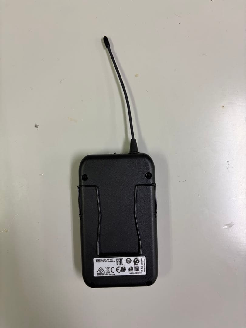 SHURE BLX1 M17 ワイヤレスマイク送信機