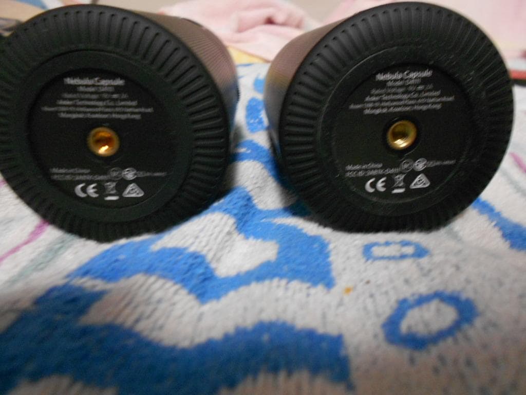 NEBULA Capsule 2台　本体のみ　映像がでるのみ確認 D4111