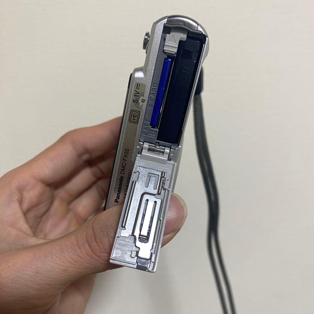 【動作良好】Panasonic DMC-FX55 CCD 810万画素付属品付き