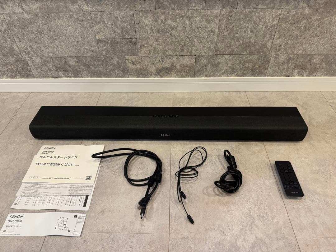 DENON DHT-C200 サウンドバー 2020年製 テレビスピーカー