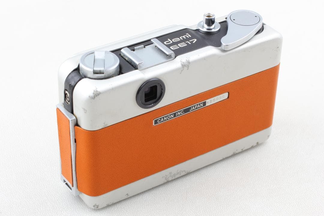 【整備済　並品】オーカー色 Canon Demi EE17露出計不良 #1369