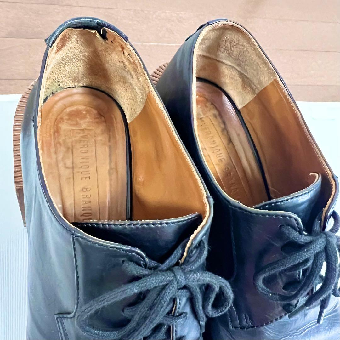 n*s様 【VERONIQUE BRANQUINHO】チャンキーヒール レザーシ