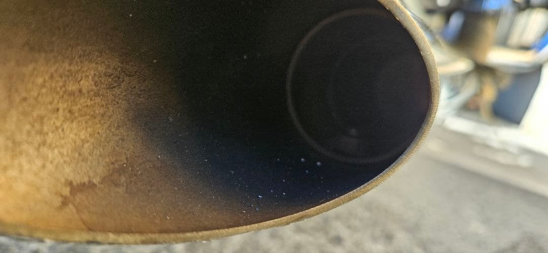 シャドウ400 スラッシュカットマフラー nc34